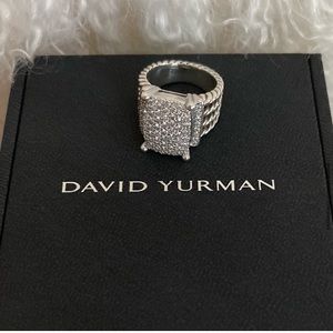 DAVID YURMAN Wheaton® Ring with Pavé Diamonds
